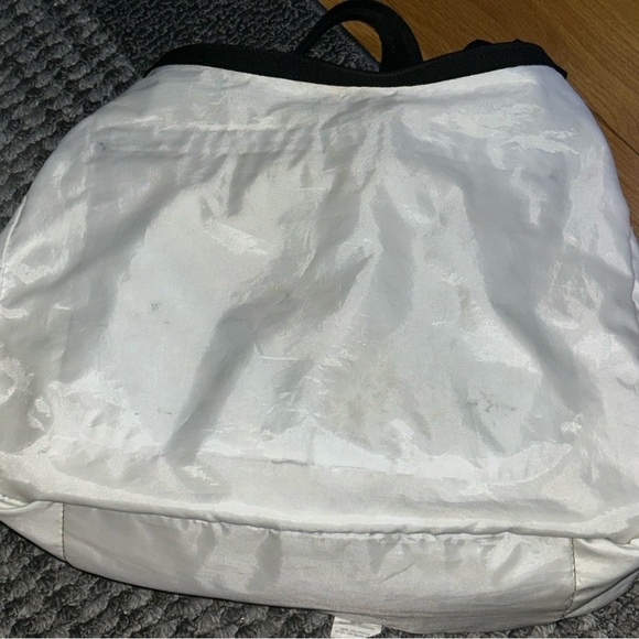 LeSportsac Blue Black Made in USA 13”Hx15”Wx6”D Adjust Strap Crossbody Bag - Picture 14 of 14